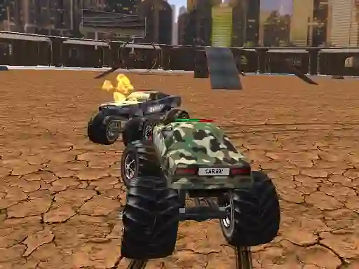 Laro Demolition Monster Truck Army online