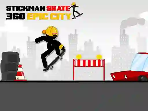 Laro Stickman Skate 360 Epic City online