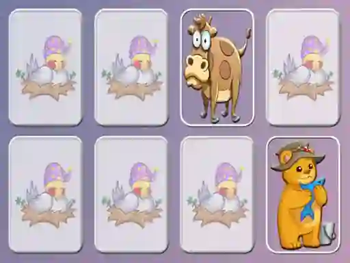 Laro Animals Cards Match memory game online