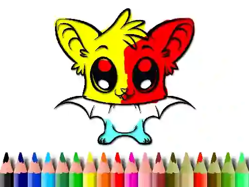 Laro Cute Bat Coloring Book online