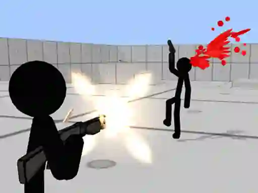 Laro Stickman Gun Shooter 3D online