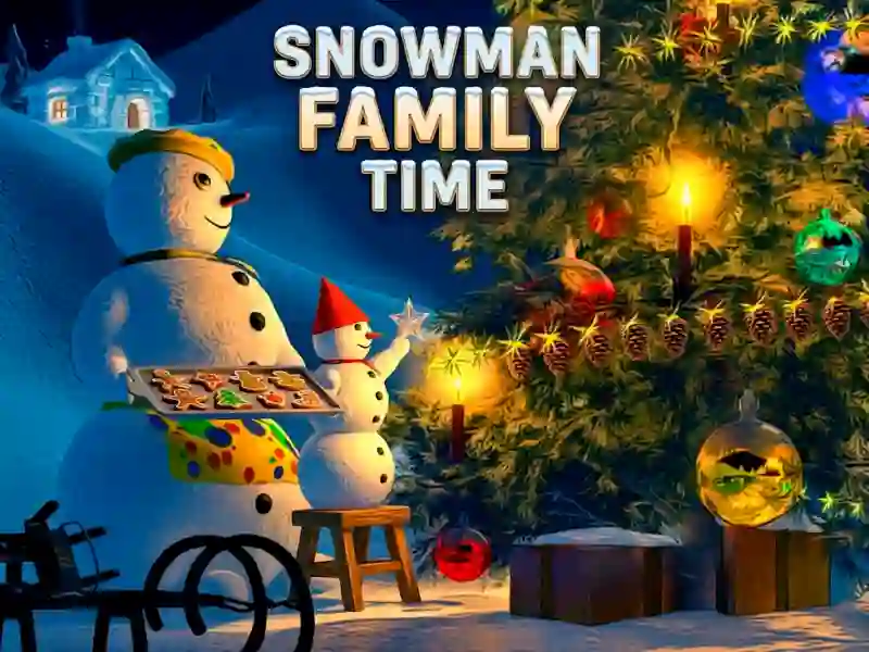 Laro Snowman Family Time online