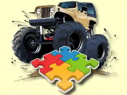 Laro Monster Truck Jigsaw Challenge online