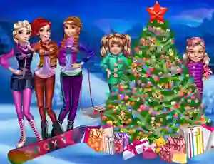 Laro Princesses Christmas tree online