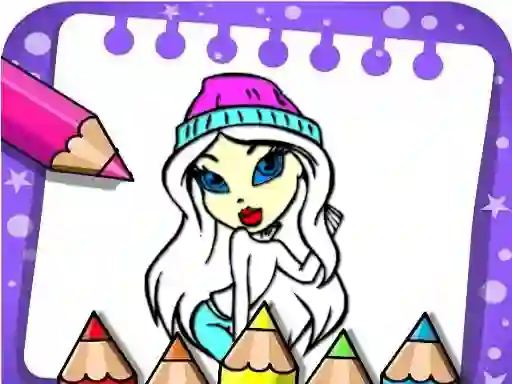 Laro Easy Bratz Coloring online