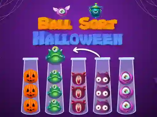Laro Ball Sort Halloween online