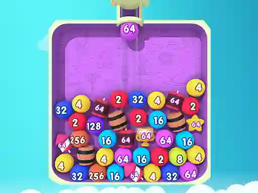 Laro Bubble Merge 2048 online