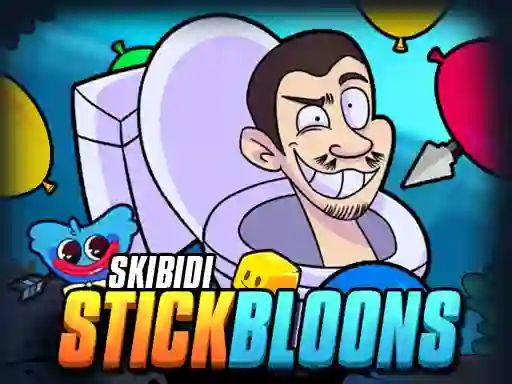 Laro Skibidi Stick Bloons online