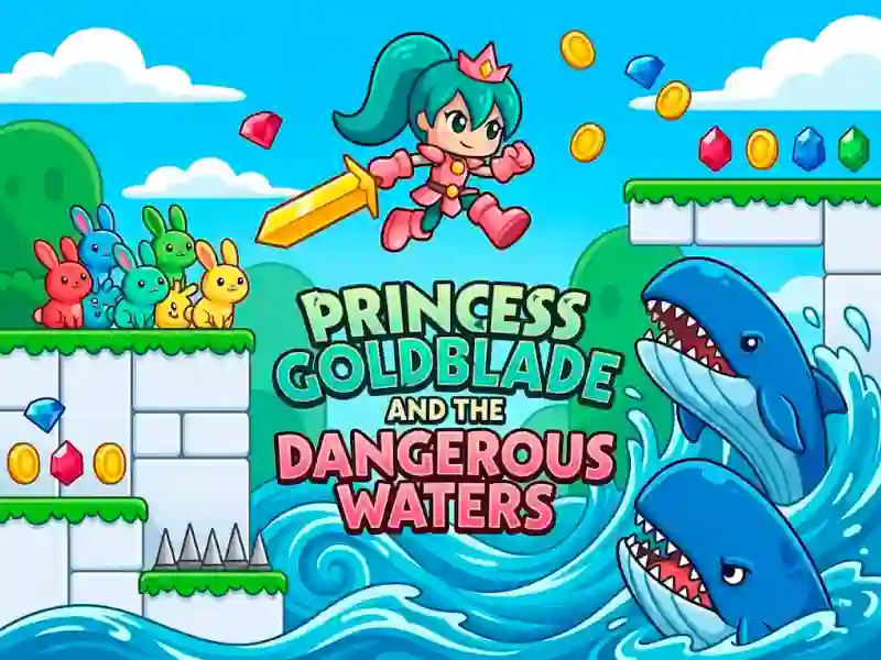 Laro Princess Goldblade and the Dangerous Waters online