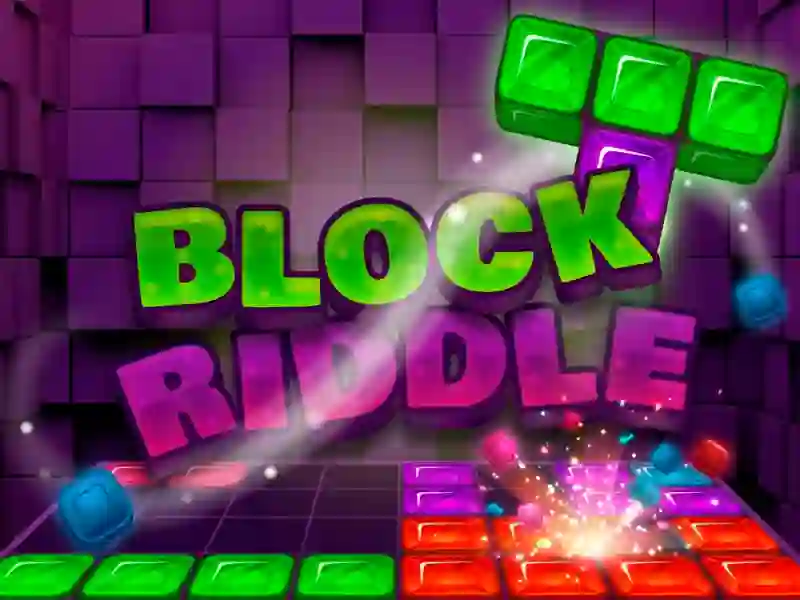 Laro Block Riddle online