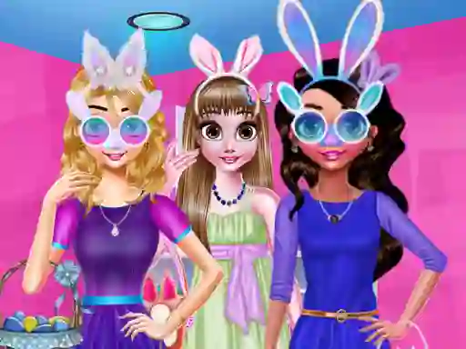 Laro Funny Easter Girls online