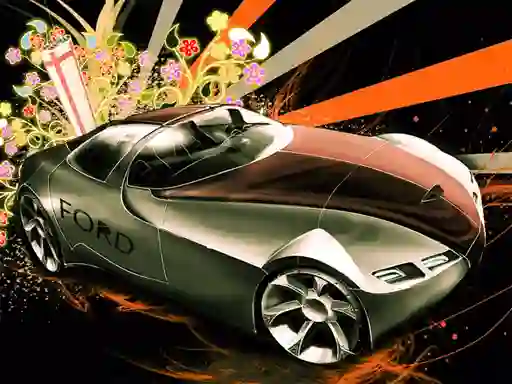 Laro Cool Cars Jigsaw Puzzle 2 online