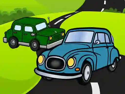Laro Cartoon Car Jigsaw online
