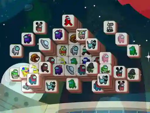 Laro Among Mahjong Tiles online