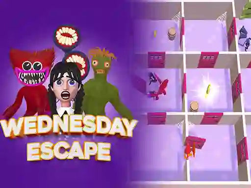 Laro Escape Wednesday online