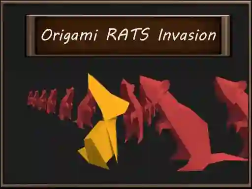 Laro Origami Rats Invasion online