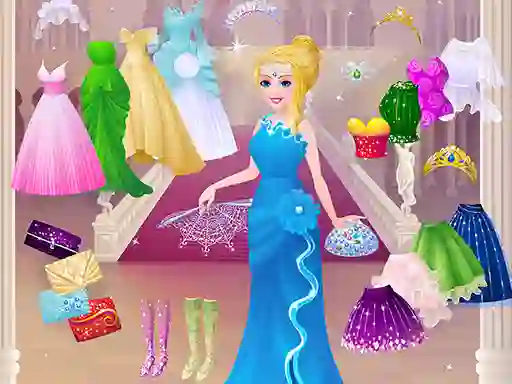 Laro Cinderella Dress Up Girl Games online