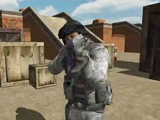 Laro Counter City Strike Commando Action online