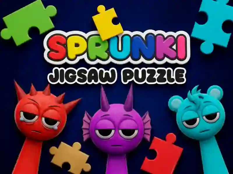 Laro Sprunki Jigsaw Puzzle online