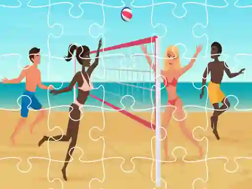Laro Beach Volleyball Jigsaw online