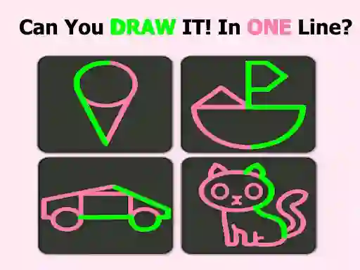 Laro Brain Test: One Line Draw Puzzle online