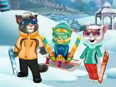 Laro Cats Winter Fun online