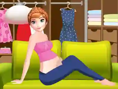 Laro Pregnant Anne Dressing Room online