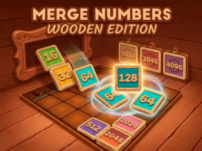 Laro Merge Numbers Wooden Edition online