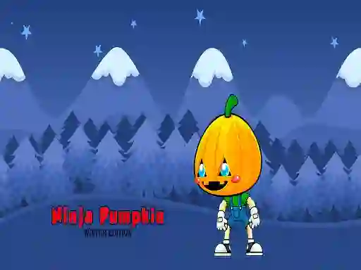 Laro Ninja Pumpkin Winter Edition online