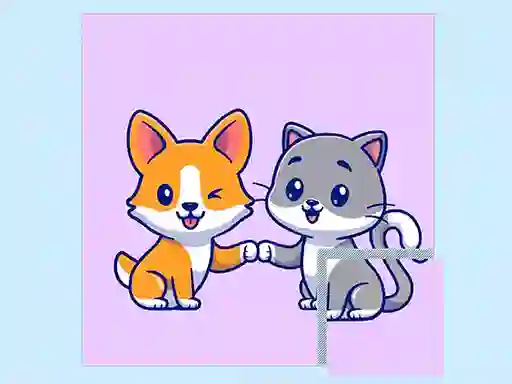 Laro Cats and Dogs Puzzle online