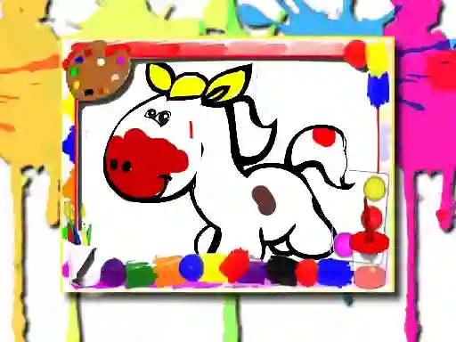 Laro Horse Coloring Book online