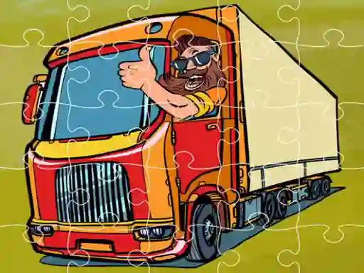Laro Semi Trucks Jigsaw online