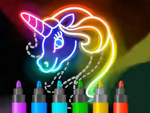 Laro Learn to Draw Glow Cartoon online