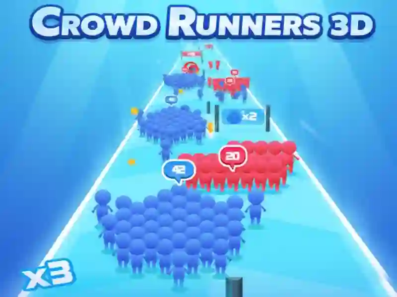 Laro Crowd Runners 3D online