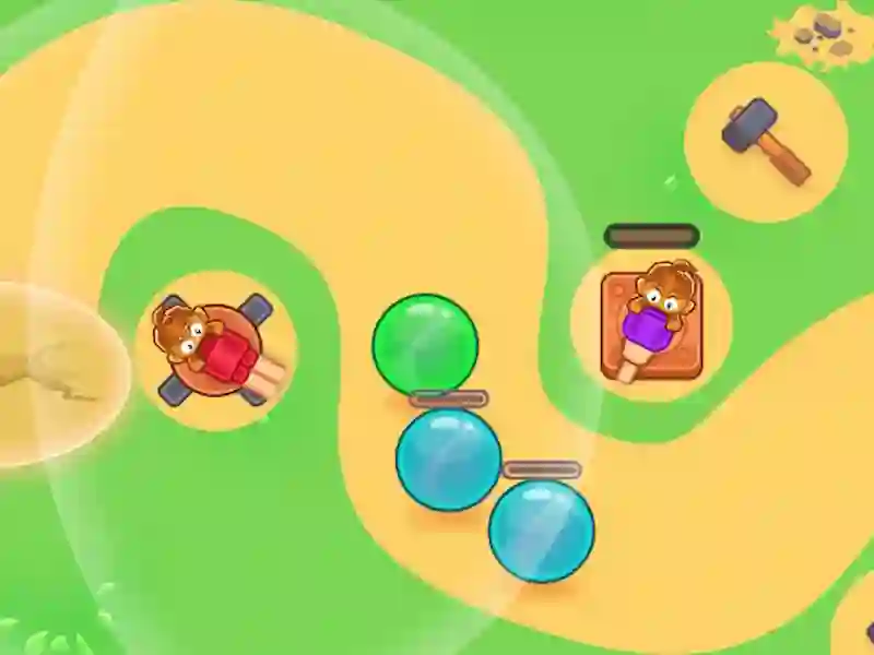 Laro Monkey Bubble Defense online