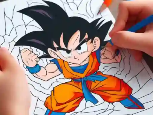 Laro Anime Coloring Book online