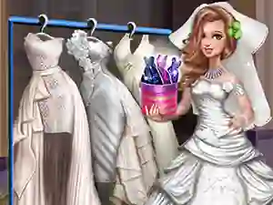 Laro Sery Wedding Dolly Dress Up online