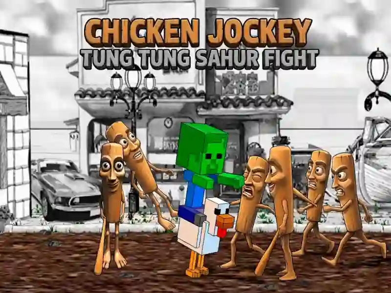 Laro Chicken Jockey Tung Tung Sahur Fight online