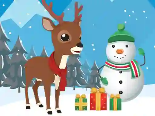 Laro Christmas Deer Jigsaw online