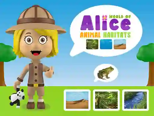 Laro World of Alice Animal Habitats online
