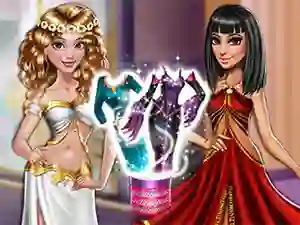 Laro Dolly Princess vs. Villain Dress Up online