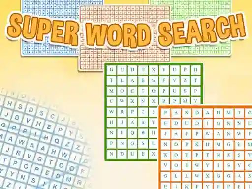 Laro Super Word Search online