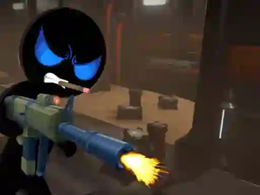 Laro Stickman Armed Assassin Cold Space online