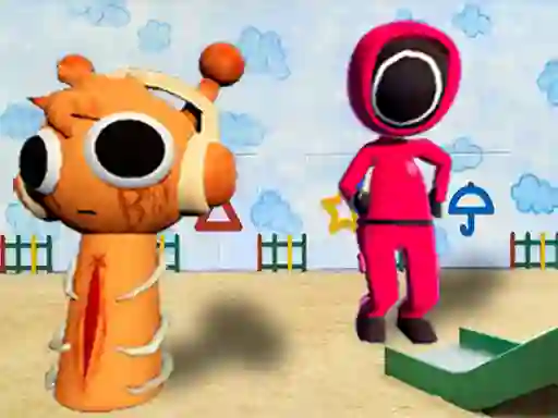 Laro Squid Sprunki Dance Game online