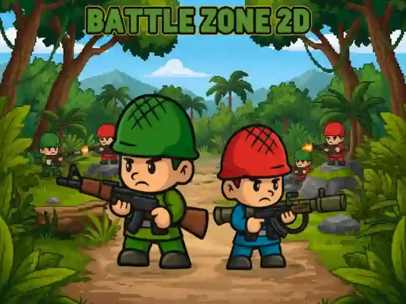 Laro Battle Zone 2D online