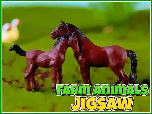 Laro Farm Animals Jigsaw online