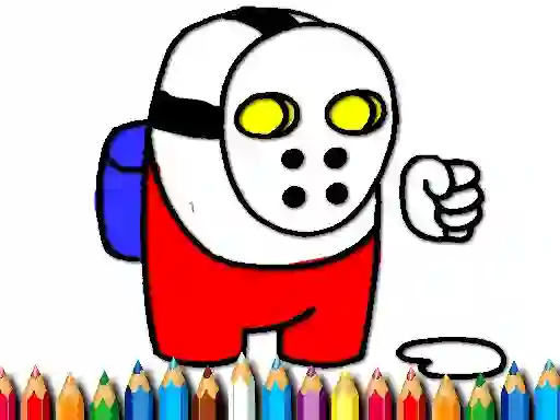 Laro Space Dude Coloring Book online