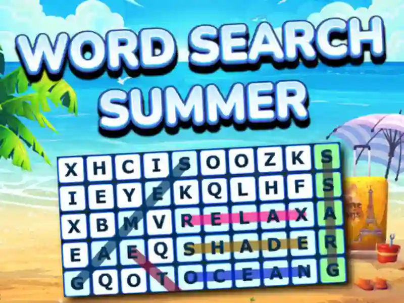 Laro Word Search Summer online