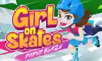 Laro Girl on Skates Paper Blaze online