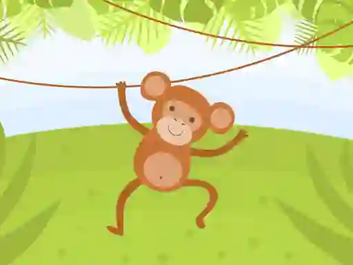 Laro Funny Monkeys Coloring online